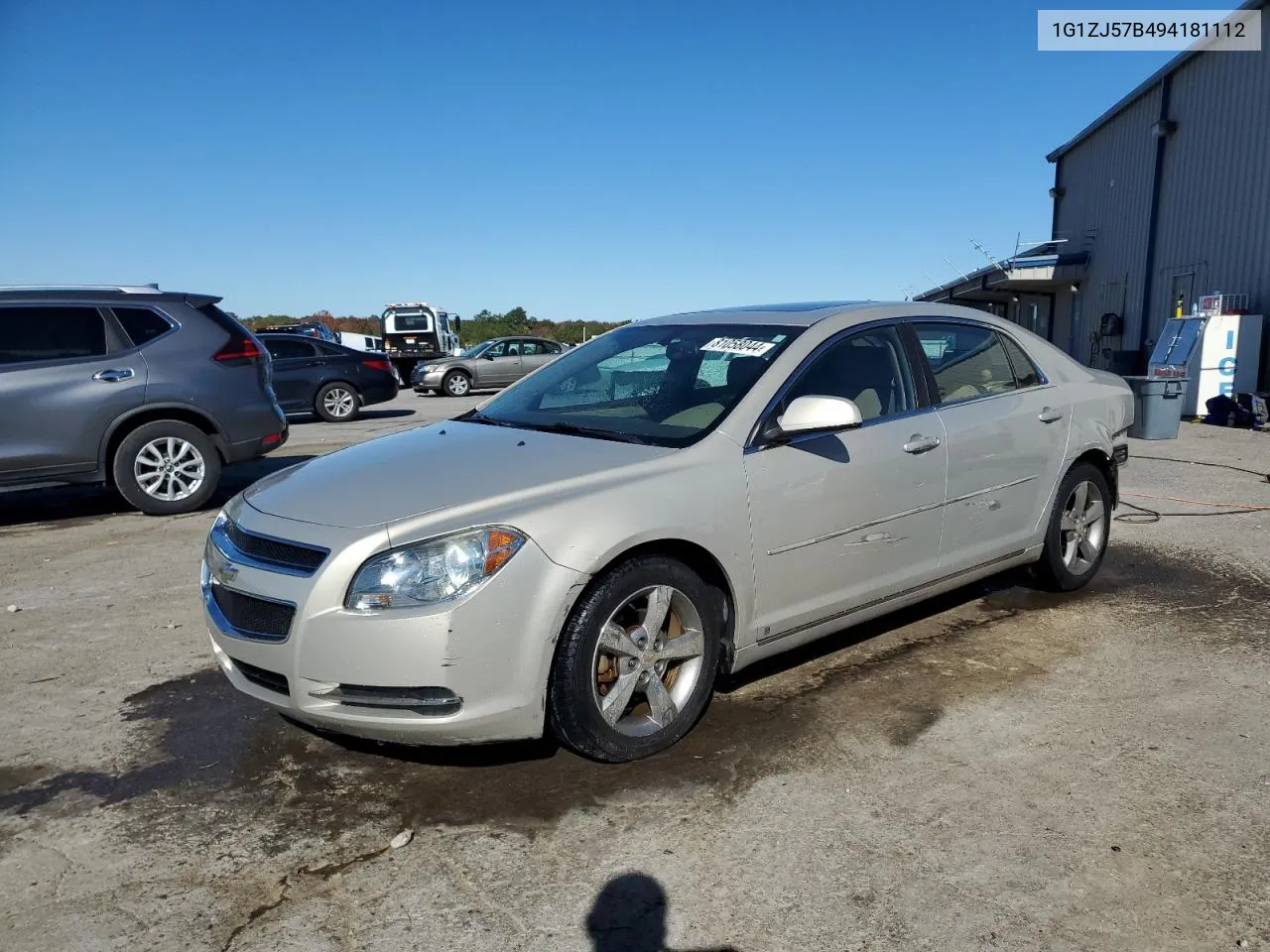 2009 Chevrolet Malibu 2Lt VIN: 1G1ZJ57B494181112 Lot: 81058044