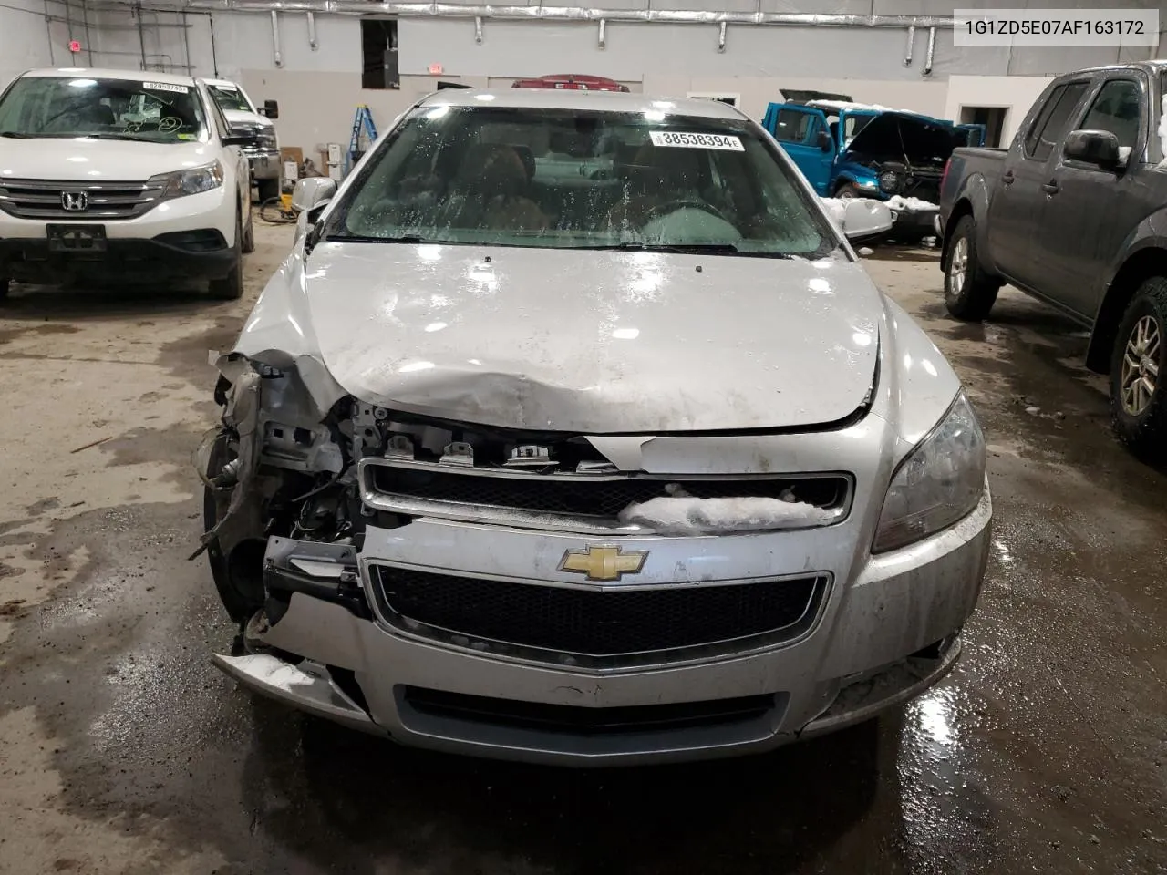 1G1ZD5E07AF163172 2010 Chevrolet Malibu 2Lt