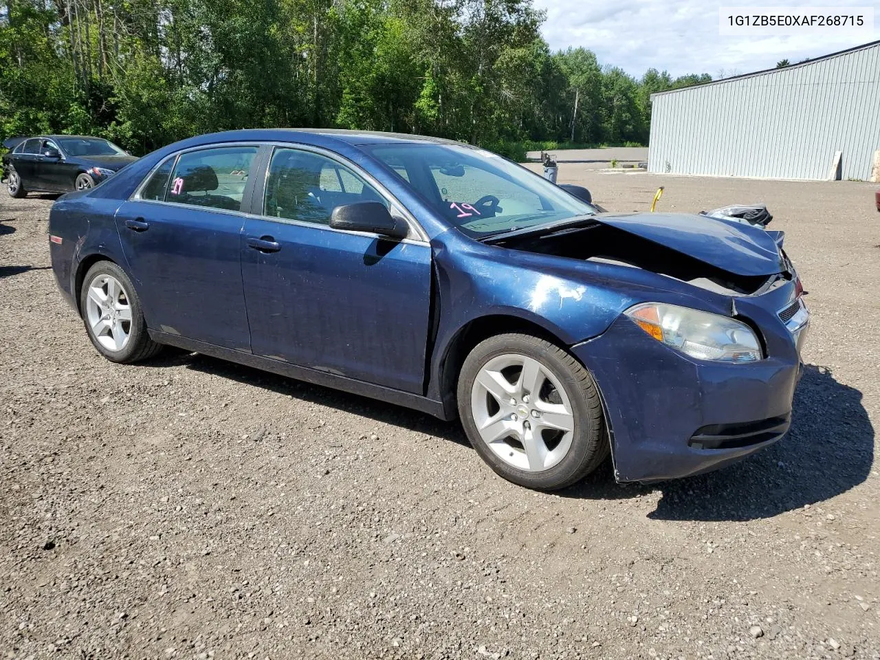 1G1ZB5E0XAF268715 2010 Chevrolet Malibu Ls