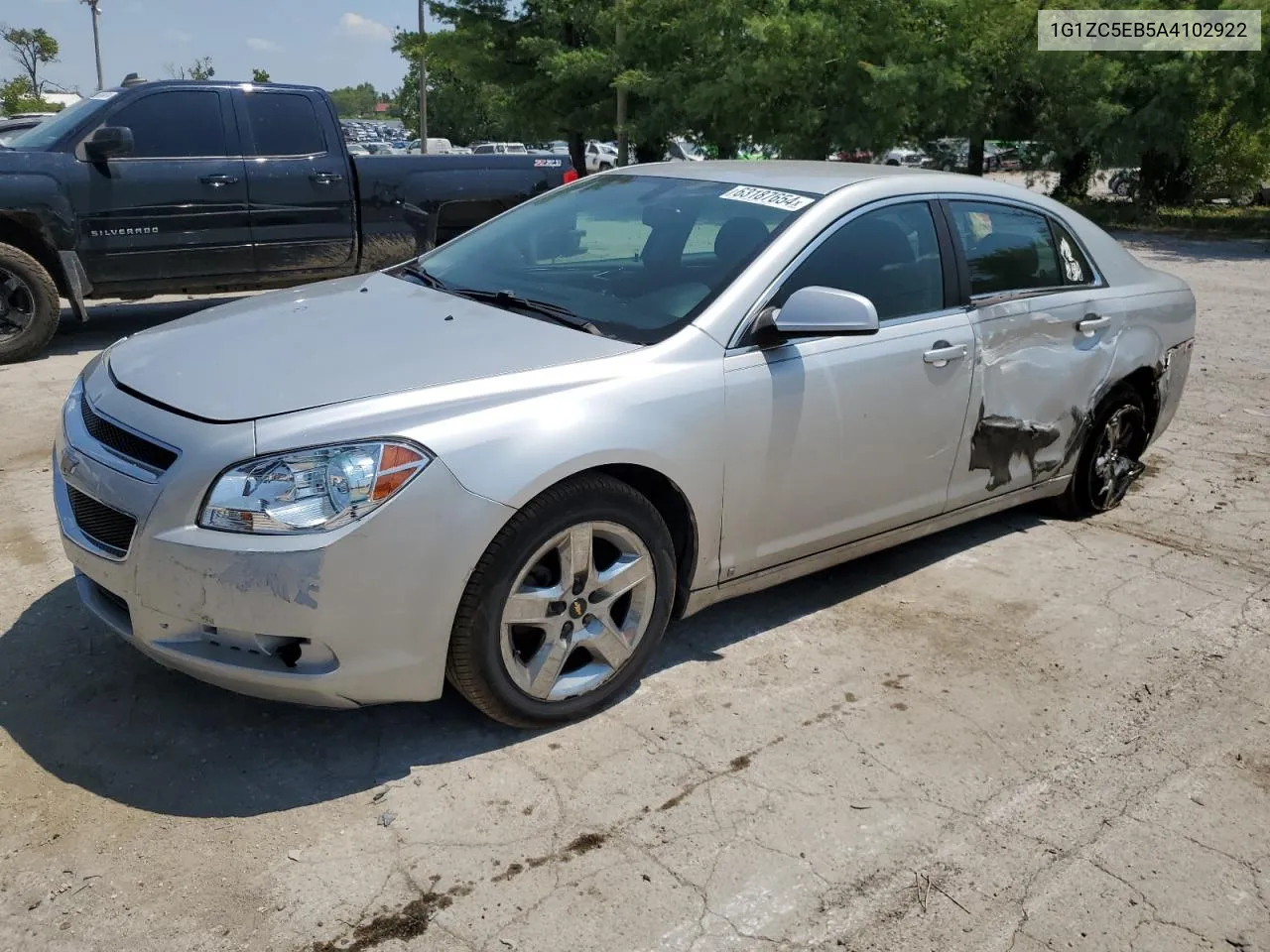 2010 Chevrolet Malibu 1Lt VIN: 1G1ZC5EB5A4102922 Lot: 63187654