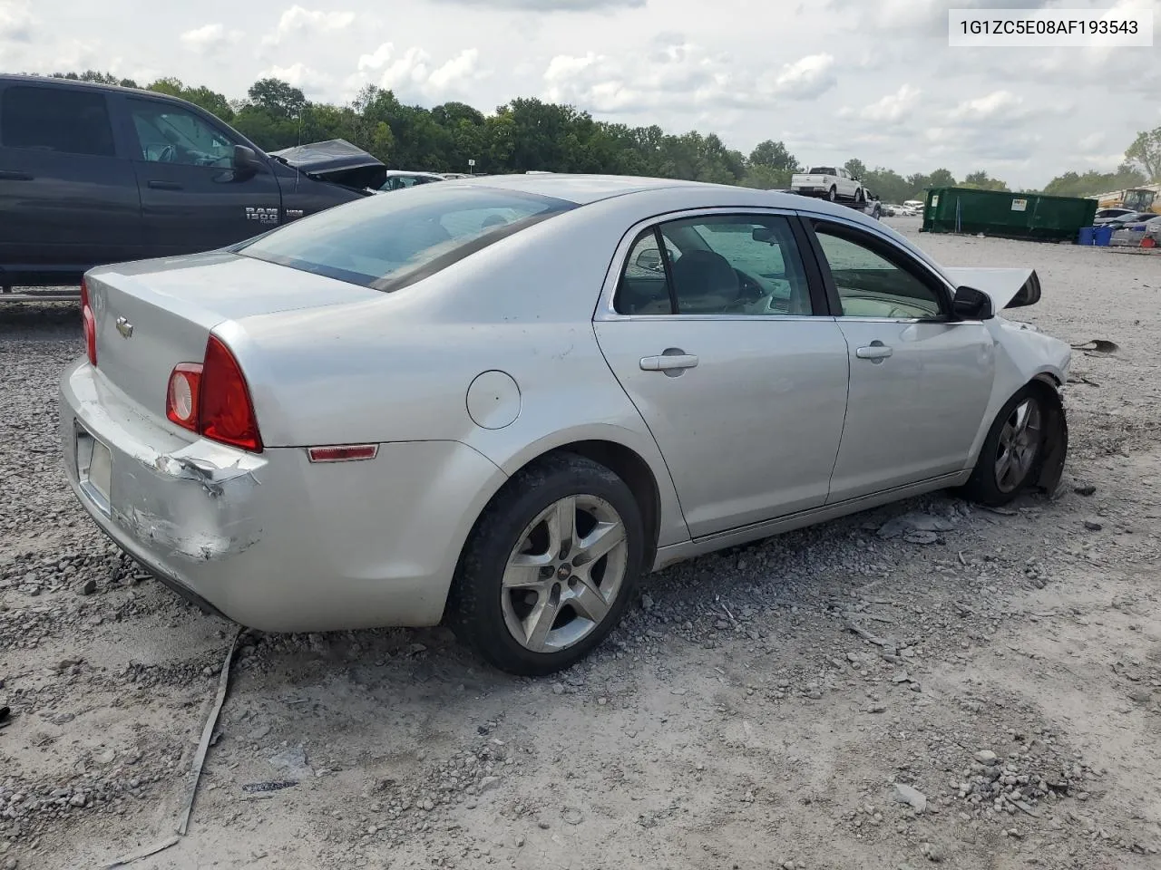 1G1ZC5E08AF193543 2010 Chevrolet Malibu 1Lt