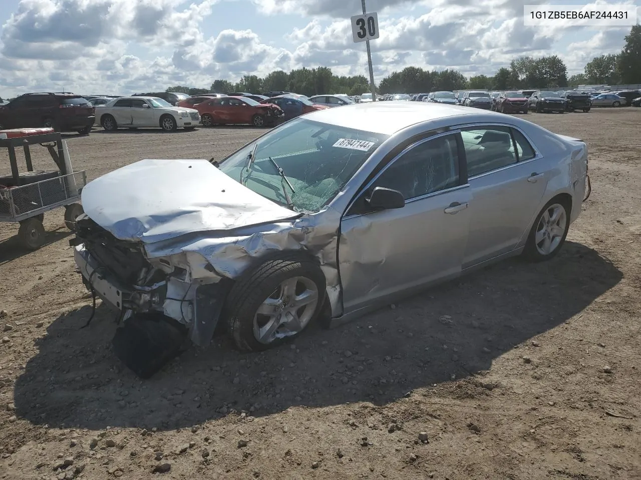 2010 Chevrolet Malibu Ls VIN: 1G1ZB5EB6AF244431 Lot: 67947144