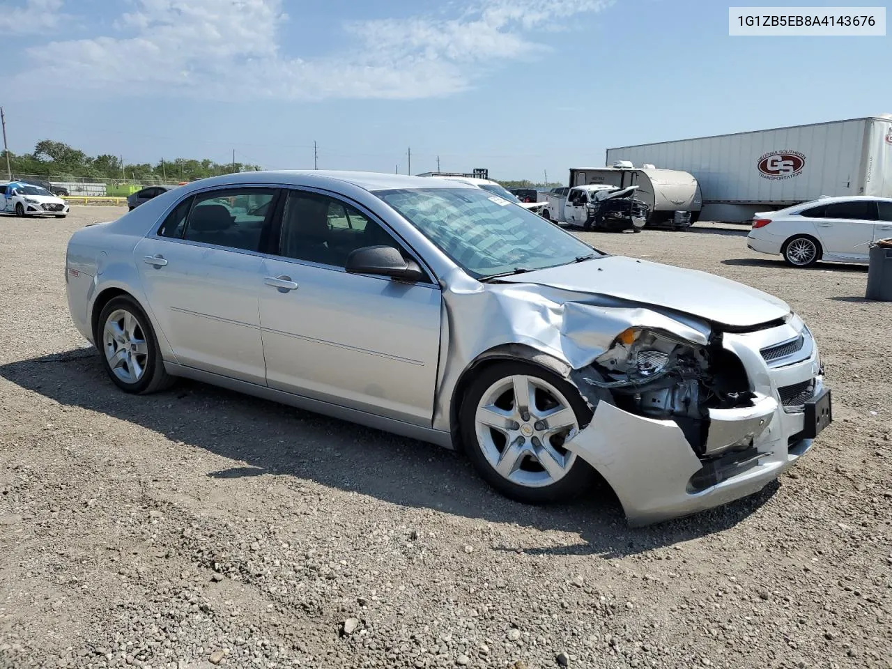 2010 Chevrolet Malibu Ls VIN: 1G1ZB5EB8A4143676 Lot: 68265924