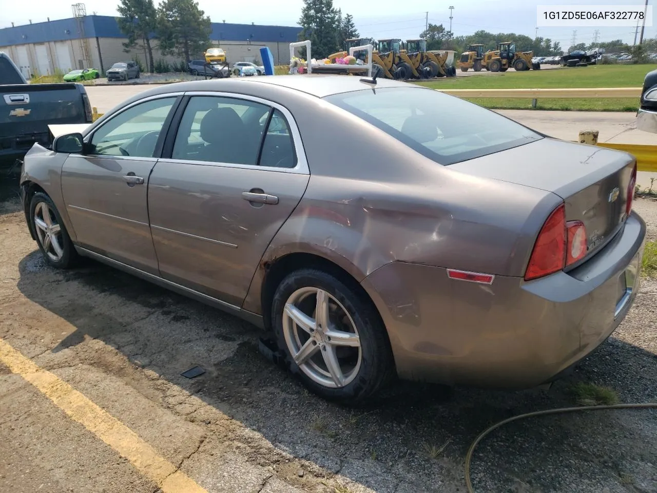 2010 Chevrolet Malibu 2Lt VIN: 1G1ZD5E06AF322778 Lot: 69943694