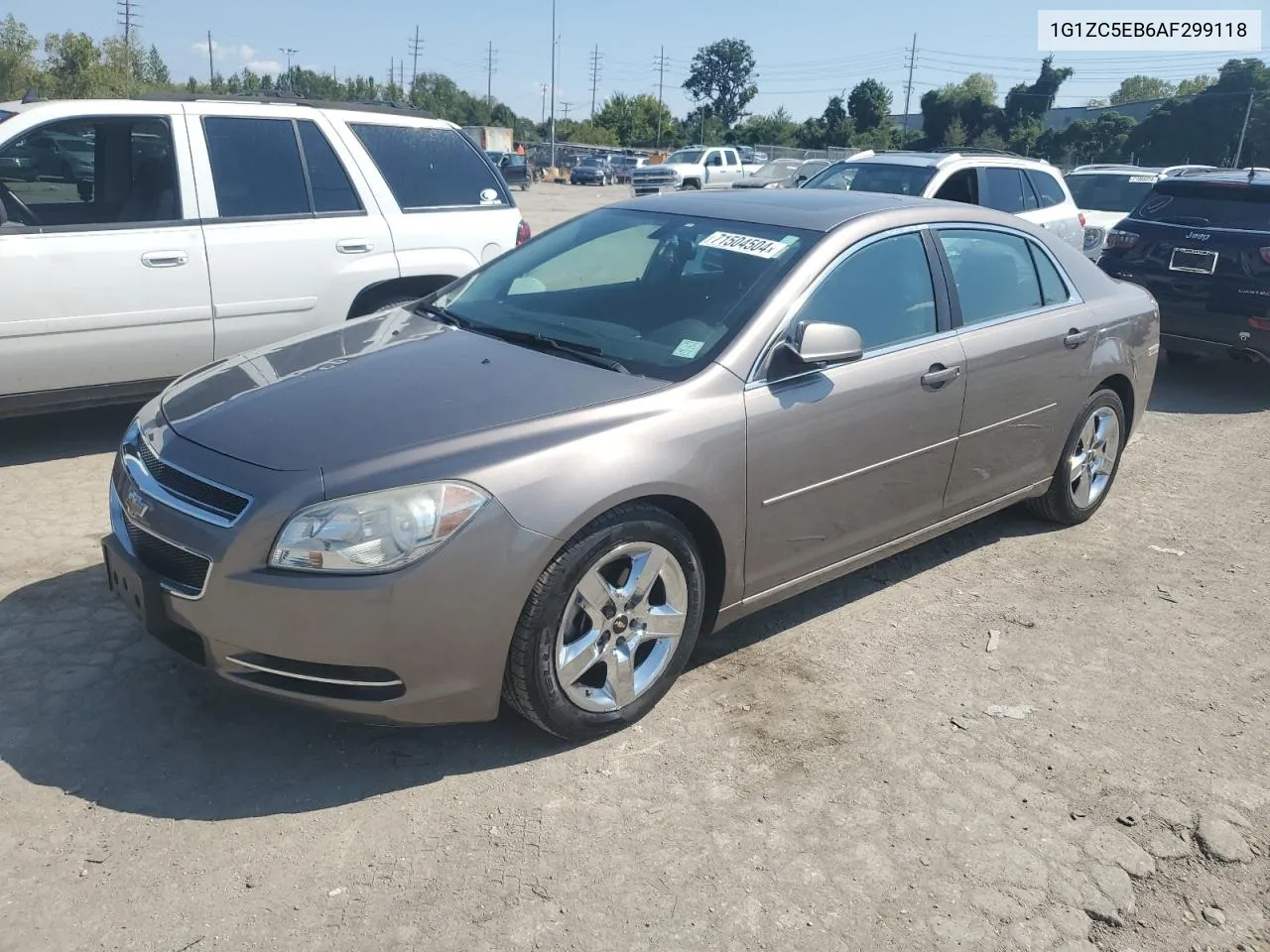 2010 Chevrolet Malibu 1Lt VIN: 1G1ZC5EB6AF299118 Lot: 71504504