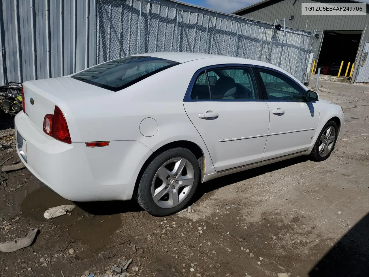 2010 Chevrolet Malibu 1Lt VIN: 1G1ZC5EB4AF249706 Lot: 71895934