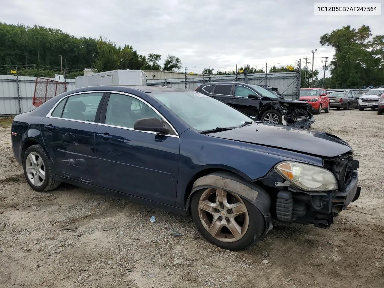 2010 Chevrolet Malibu Ls VIN: 1G1ZB5EB7AF247564 Lot: 71933174