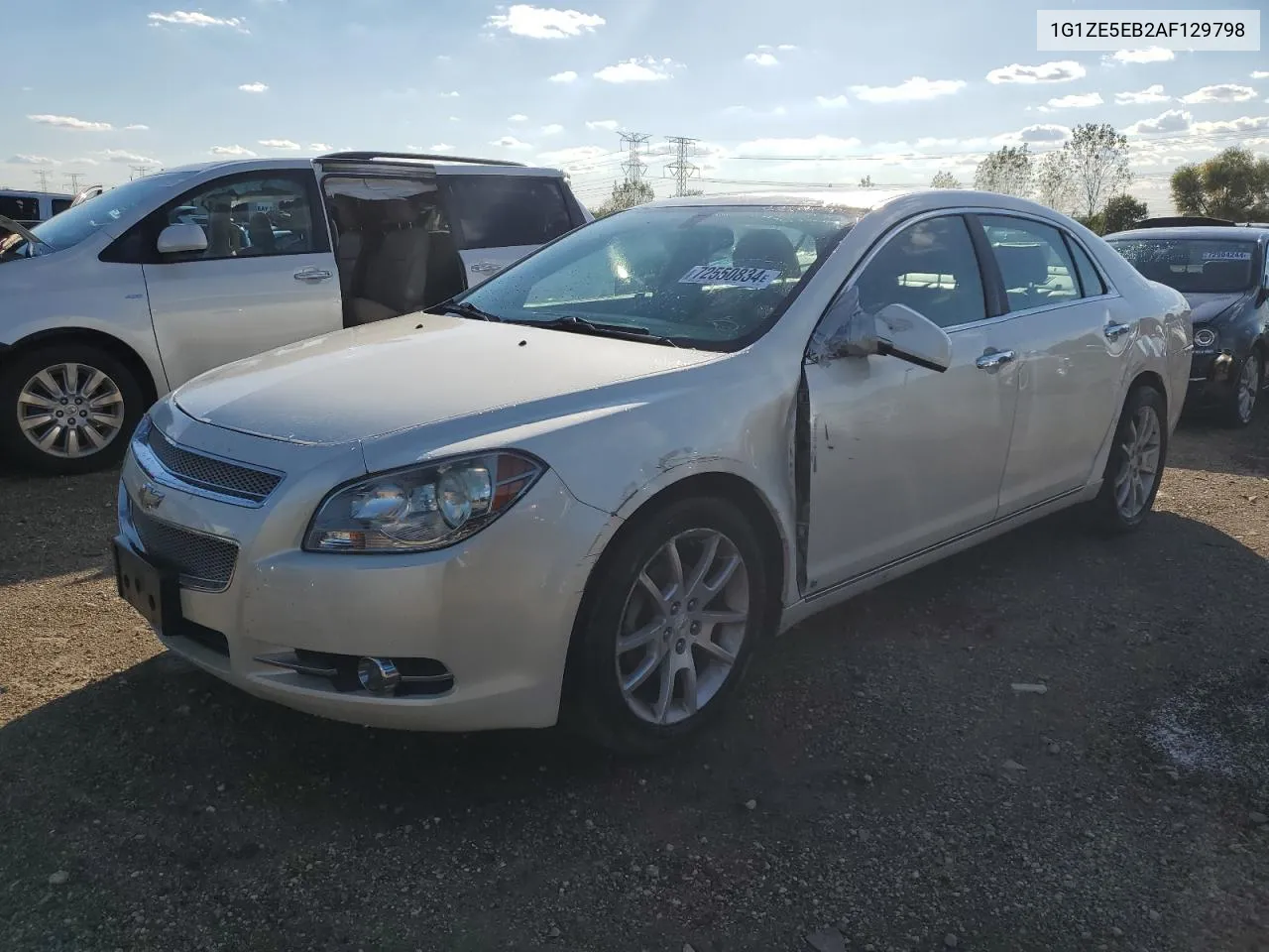 2010 Chevrolet Malibu Ltz VIN: 1G1ZE5EB2AF129798 Lot: 72550834