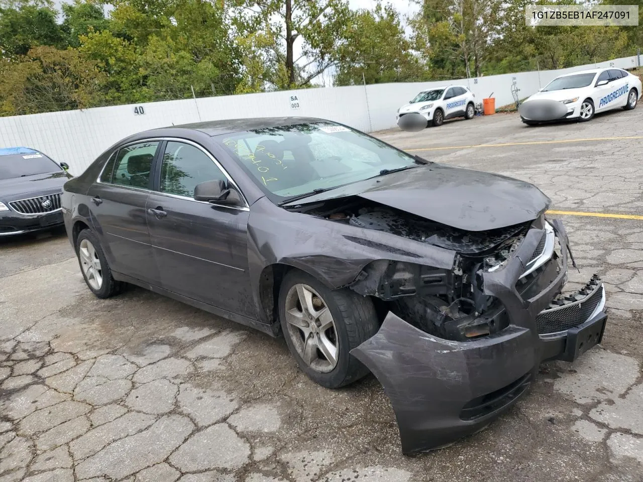 2010 Chevrolet Malibu Ls VIN: 1G1ZB5EB1AF247091 Lot: 73008524