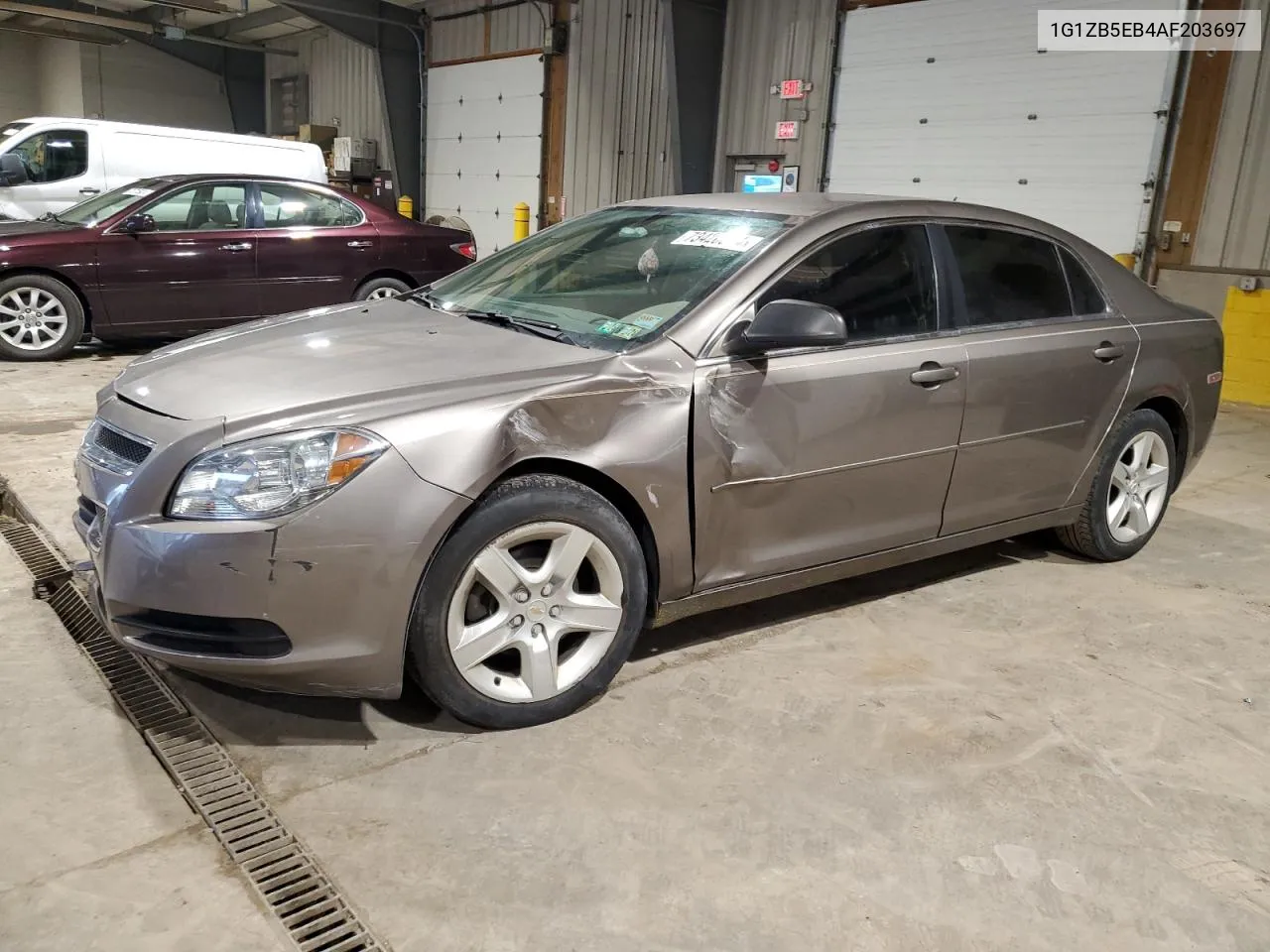 2010 Chevrolet Malibu Ls VIN: 1G1ZB5EB4AF203697 Lot: 73420834