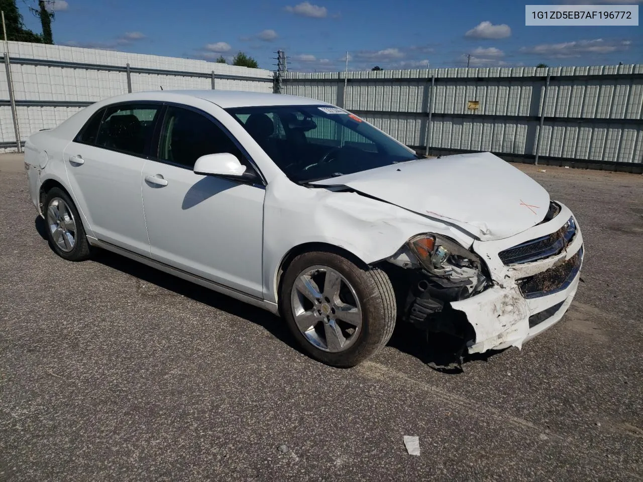 2010 Chevrolet Malibu 2Lt VIN: 1G1ZD5EB7AF196772 Lot: 73573044