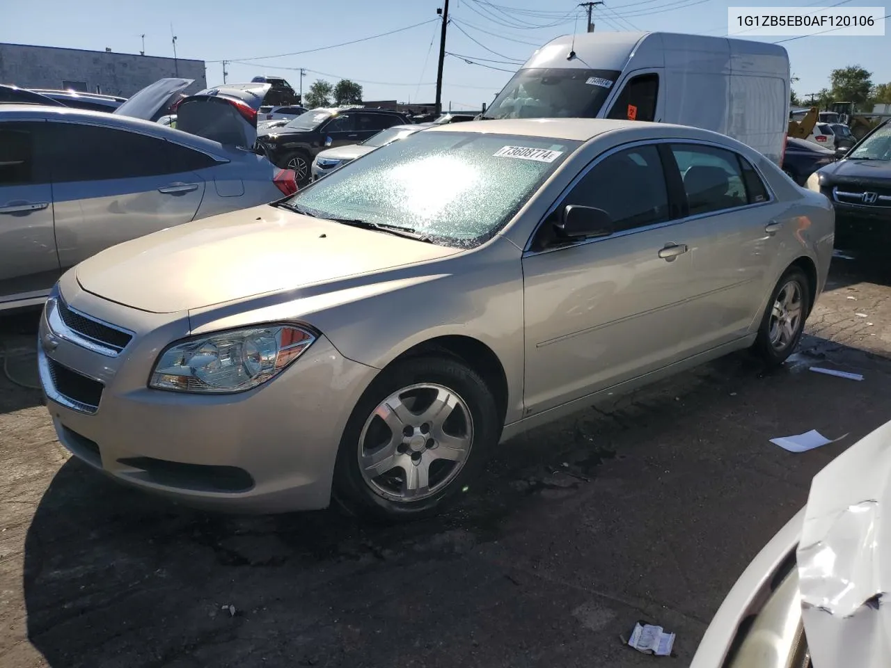 2010 Chevrolet Malibu Ls VIN: 1G1ZB5EB0AF120106 Lot: 73608774