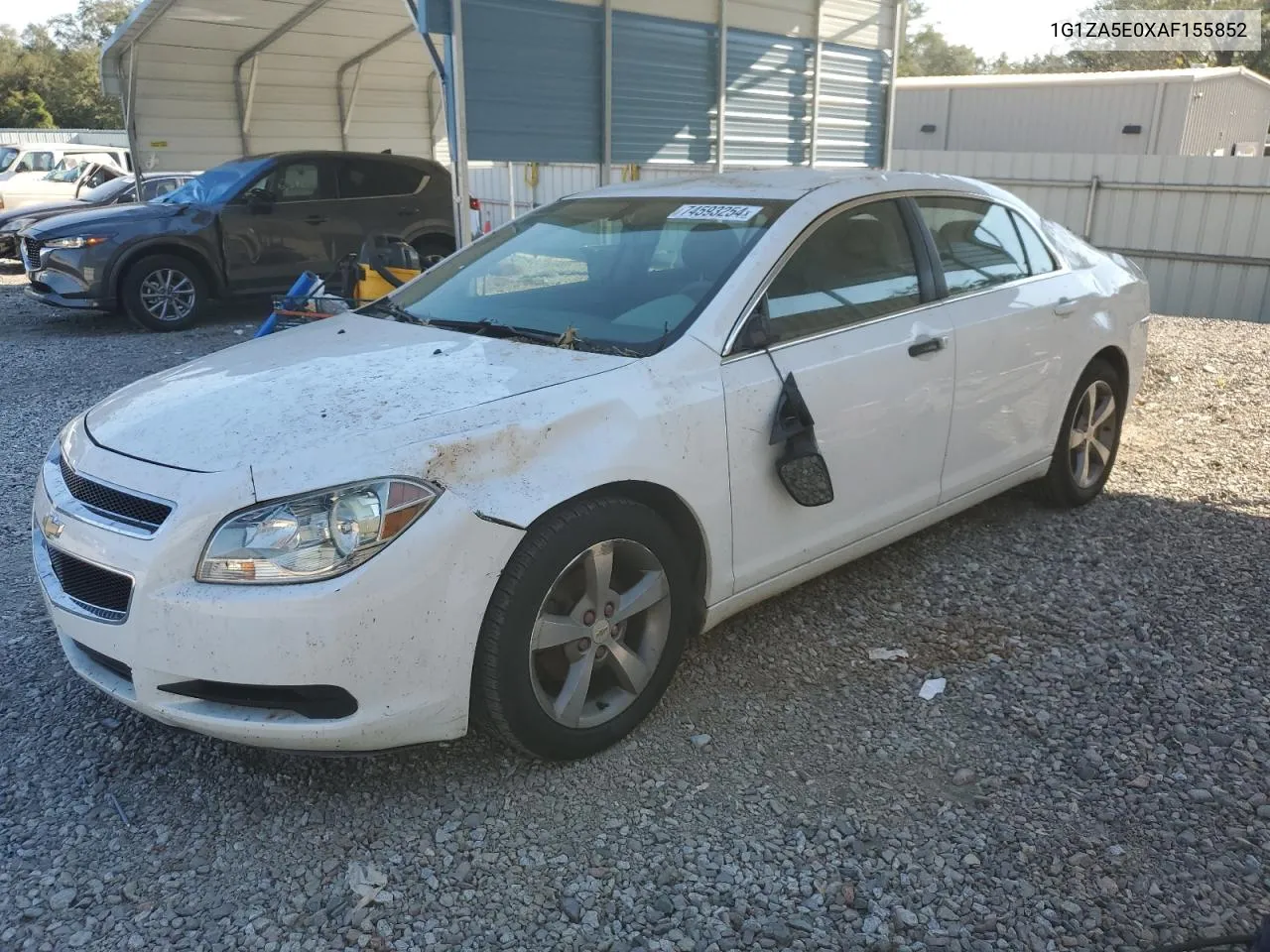 2010 Chevrolet Malibu Ls VIN: 1G1ZA5E0XAF155852 Lot: 74593254