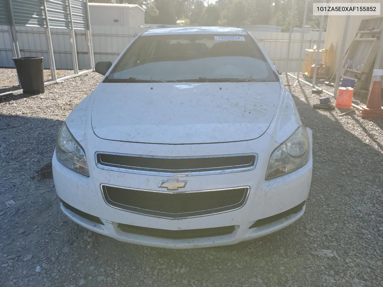 2010 Chevrolet Malibu Ls VIN: 1G1ZA5E0XAF155852 Lot: 74593254