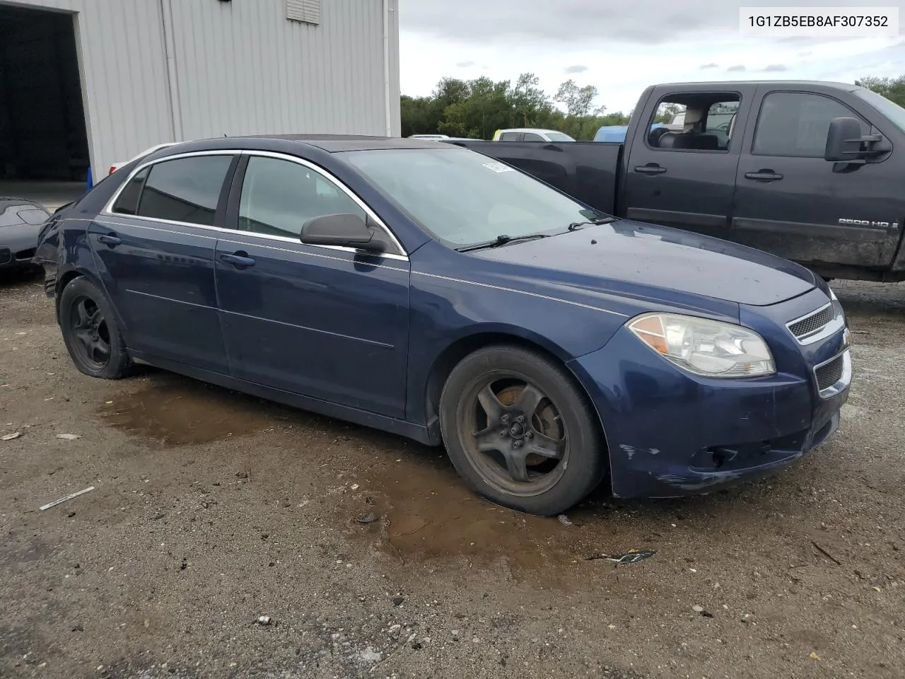 2010 Chevrolet Malibu Ls VIN: 1G1ZB5EB8AF307352 Lot: 75411004