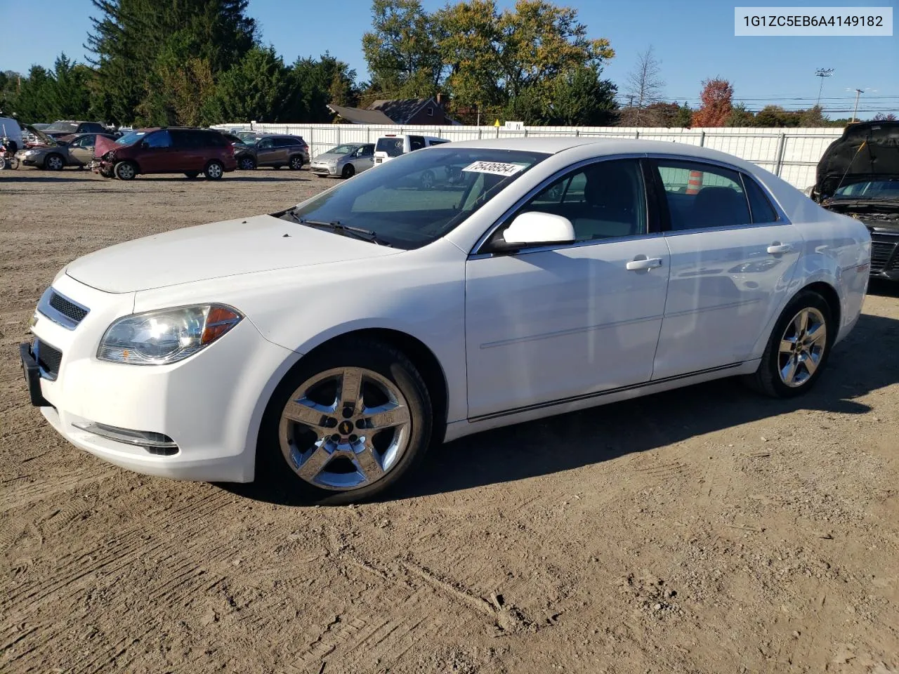 2010 Chevrolet Malibu 1Lt VIN: 1G1ZC5EB6A4149182 Lot: 75436954