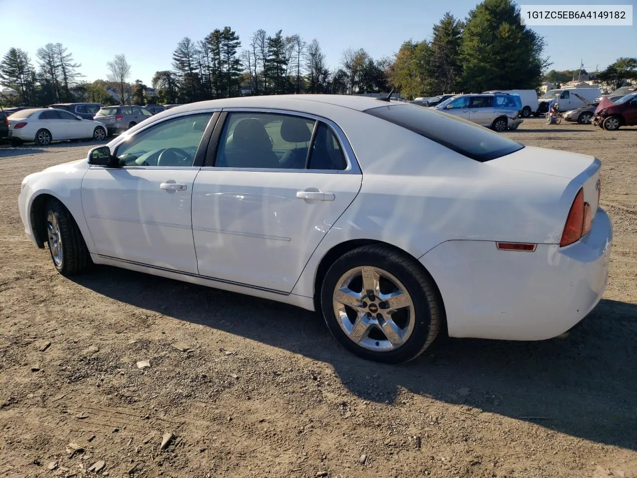 2010 Chevrolet Malibu 1Lt VIN: 1G1ZC5EB6A4149182 Lot: 75436954