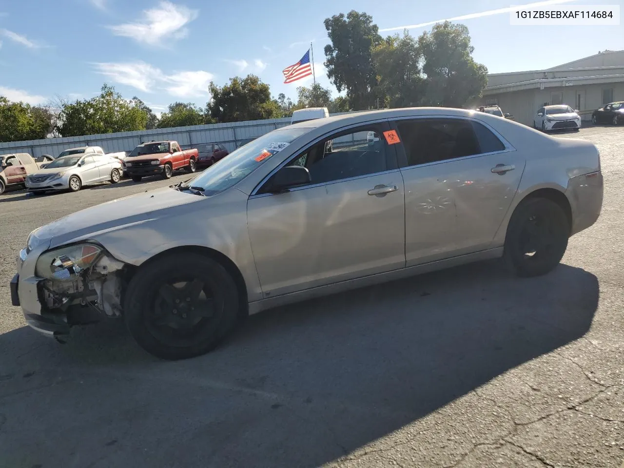 2010 Chevrolet Malibu Ls VIN: 1G1ZB5EBXAF114684 Lot: 75524294