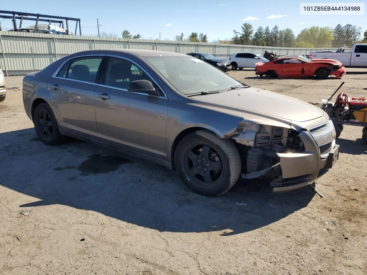 2010 Chevrolet Malibu Ls VIN: 1G1ZB5EB4A4134988 Lot: 75615554