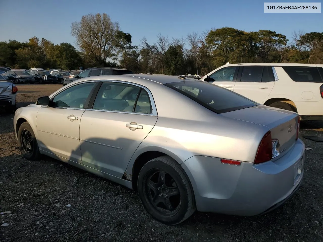 2010 Chevrolet Malibu Ls VIN: 1G1ZB5EB4AF288136 Lot: 75630044