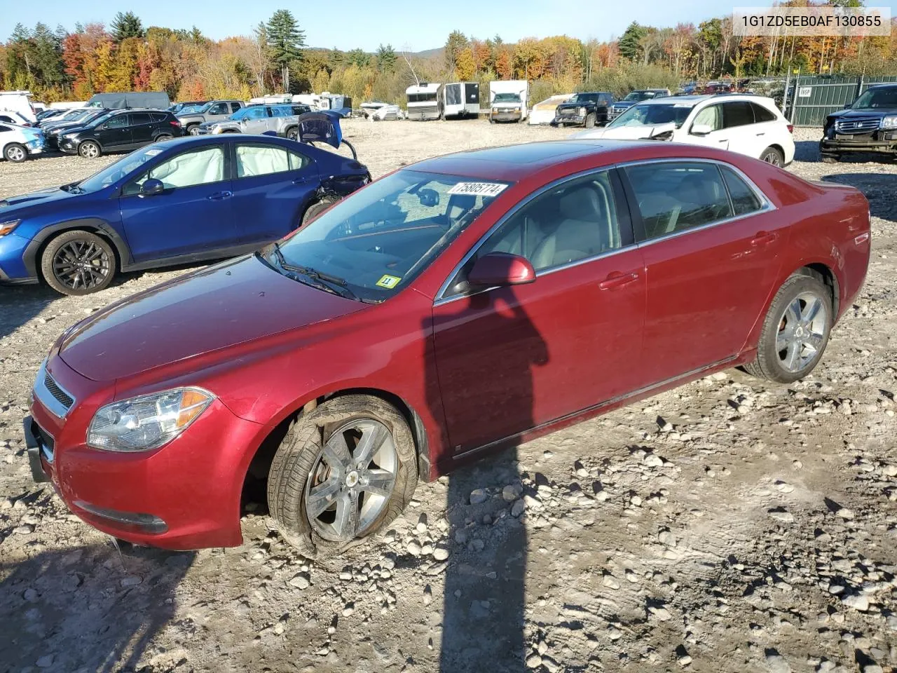 2010 Chevrolet Malibu 2Lt VIN: 1G1ZD5EB0AF130855 Lot: 75805774