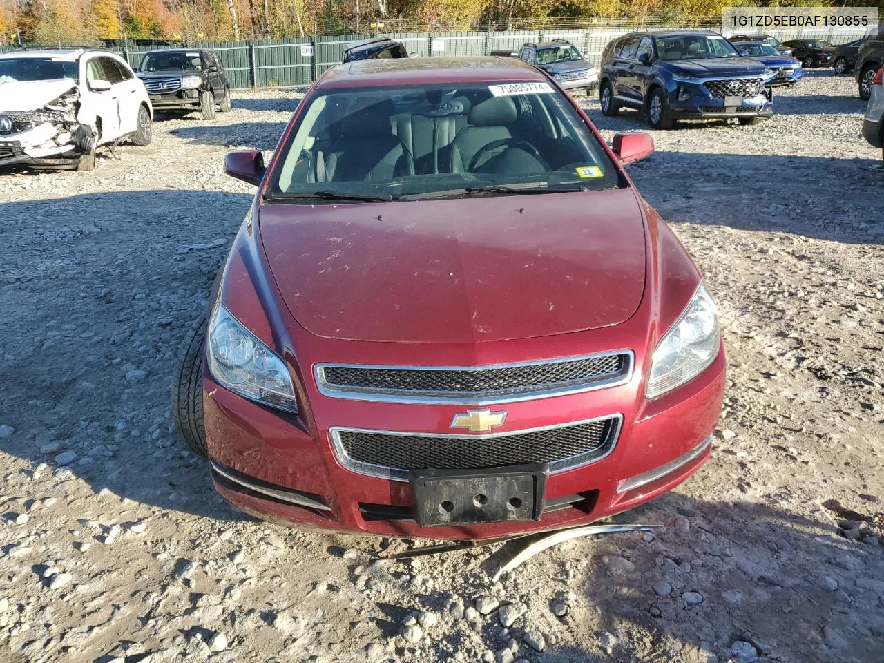 2010 Chevrolet Malibu 2Lt VIN: 1G1ZD5EB0AF130855 Lot: 75805774