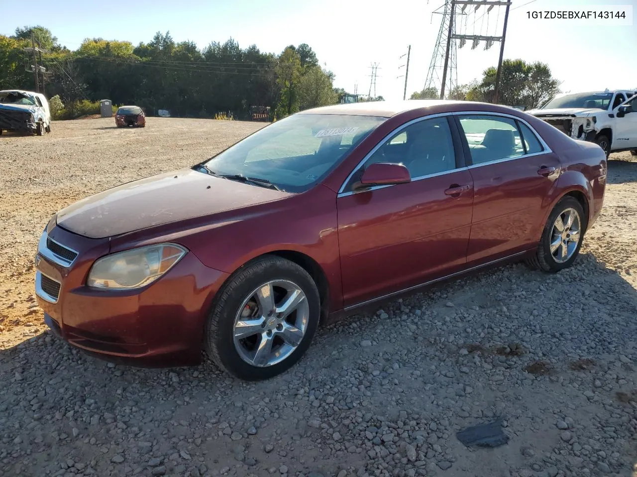 2010 Chevrolet Malibu 2Lt VIN: 1G1ZD5EBXAF143144 Lot: 76113074