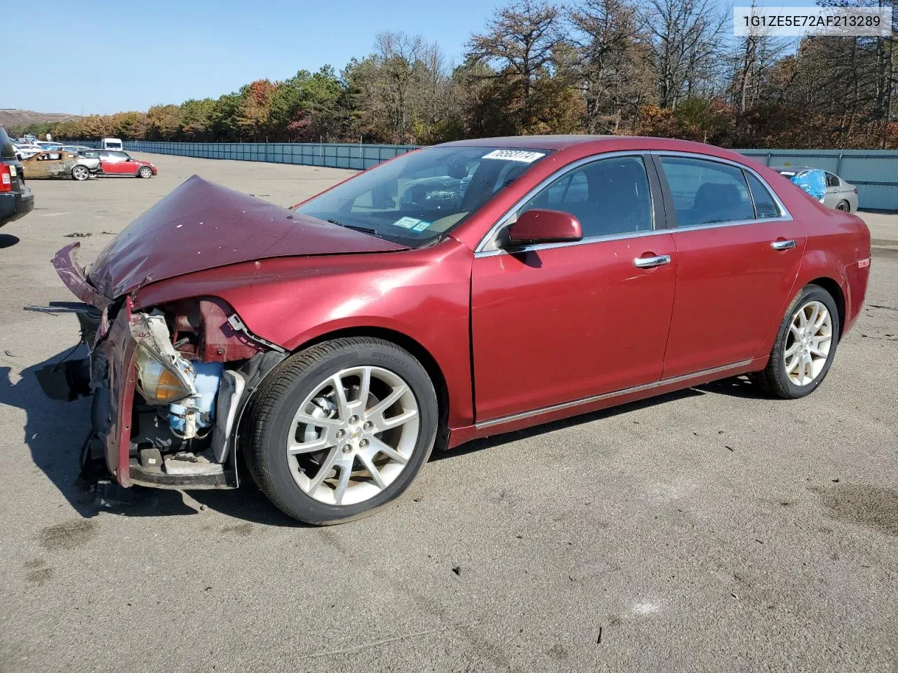 2010 Chevrolet Malibu Ltz VIN: 1G1ZE5E72AF213289 Lot: 76563174