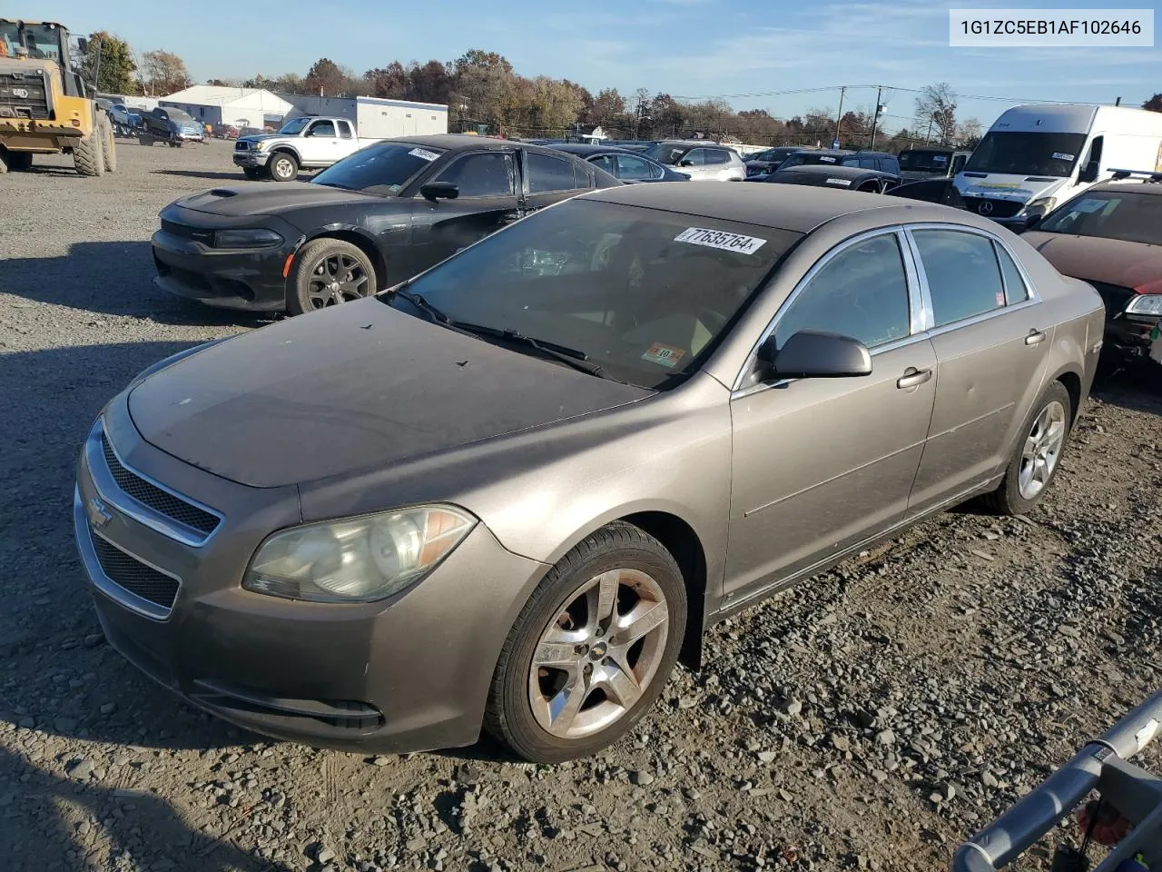 2010 Chevrolet Malibu 1Lt VIN: 1G1ZC5EB1AF102646 Lot: 77635764