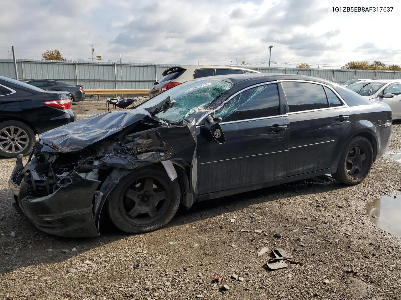 2010 Chevrolet Malibu Ls VIN: 1G1ZB5EB8AF317637 Lot: 77797434