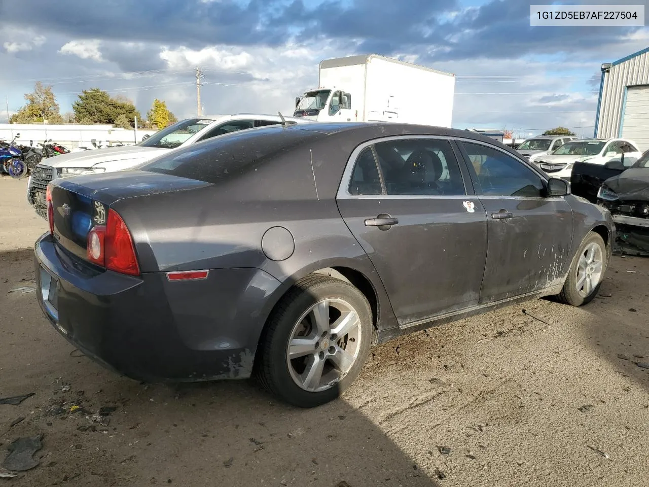 2010 Chevrolet Malibu 2Lt VIN: 1G1ZD5EB7AF227504 Lot: 79277334