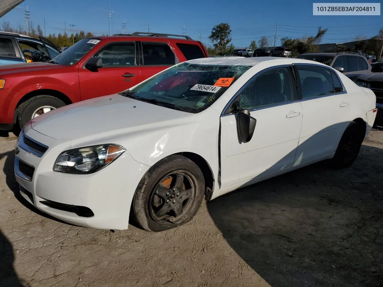 2010 Chevrolet Malibu Ls VIN: 1G1ZB5EB3AF204811 Lot: 79654614