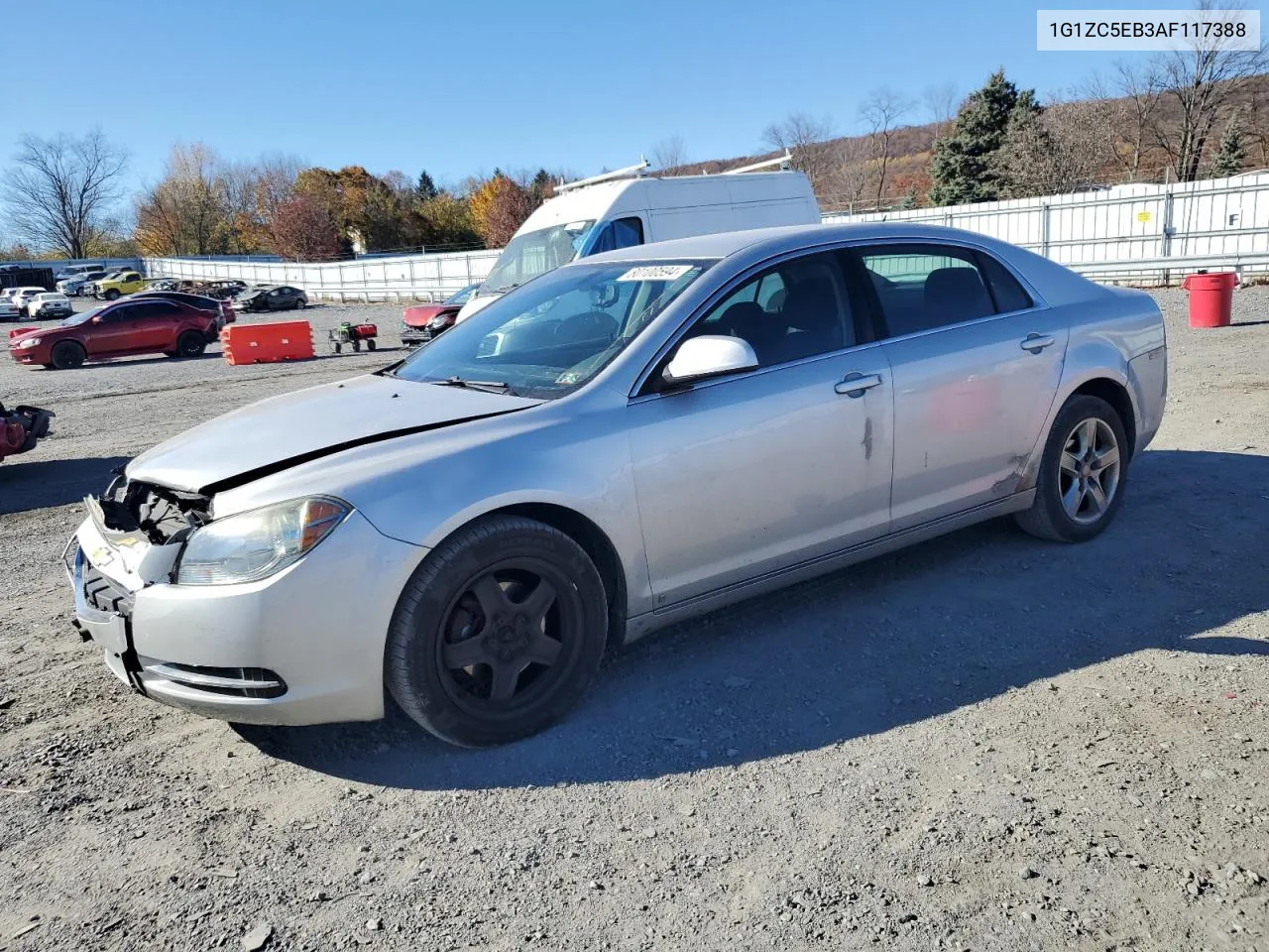 2010 Chevrolet Malibu 1Lt VIN: 1G1ZC5EB3AF117388 Lot: 80100594