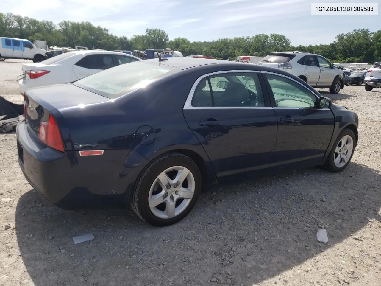 1G1ZB5E12BF309588 2011 Chevrolet Malibu Ls