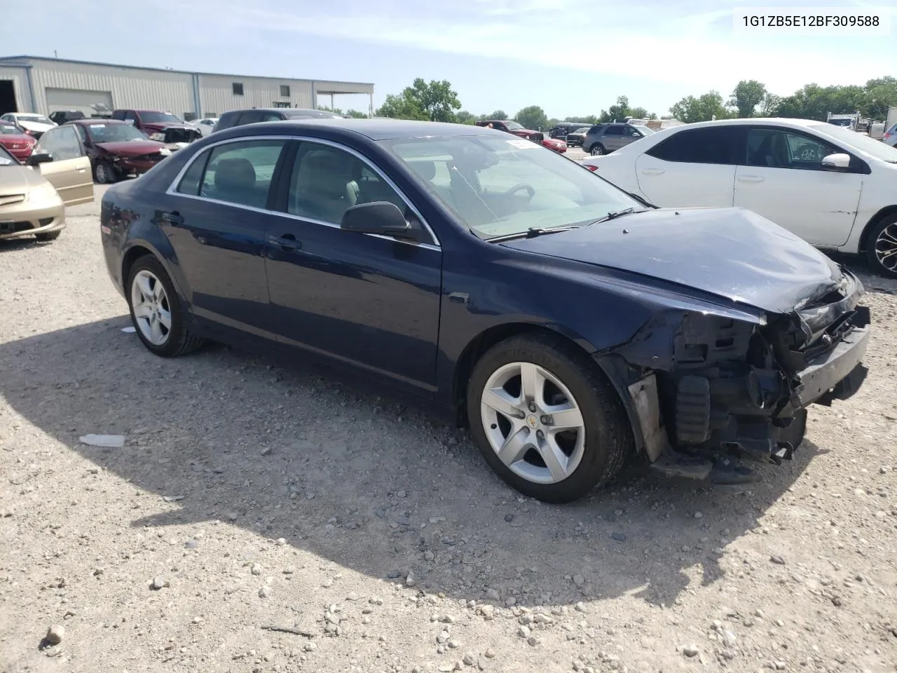 2011 Chevrolet Malibu Ls VIN: 1G1ZB5E12BF309588 Lot: 56576364