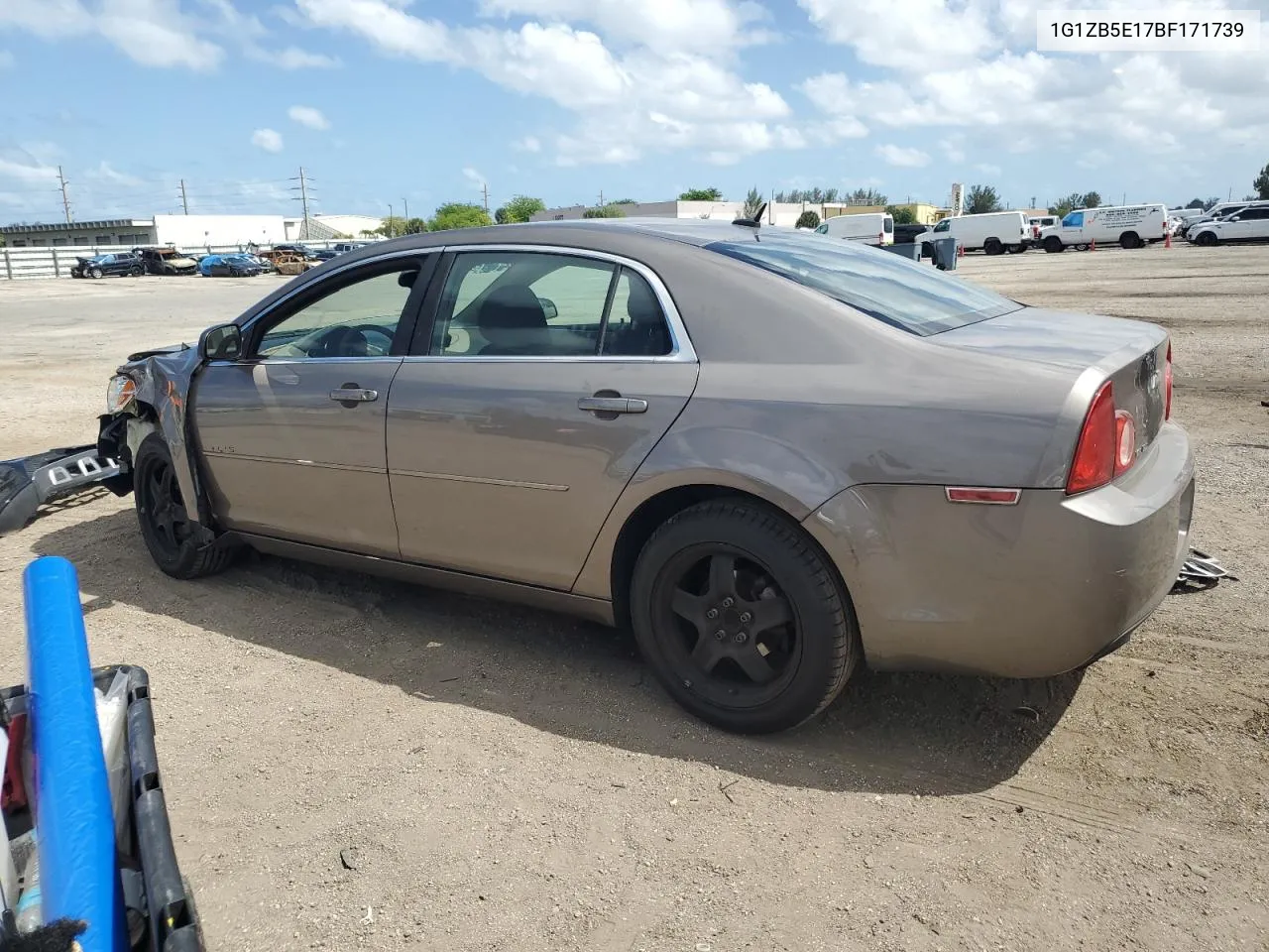 1G1ZB5E17BF171739 2011 Chevrolet Malibu Ls