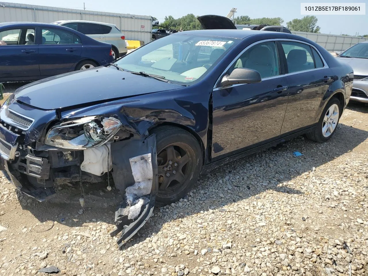 2011 Chevrolet Malibu Ls VIN: 1G1ZB5E17BF189061 Lot: 65367874