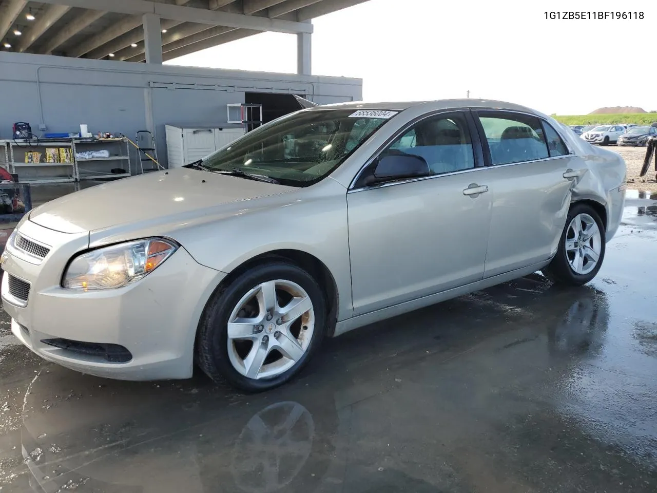 1G1ZB5E11BF196118 2011 Chevrolet Malibu Ls