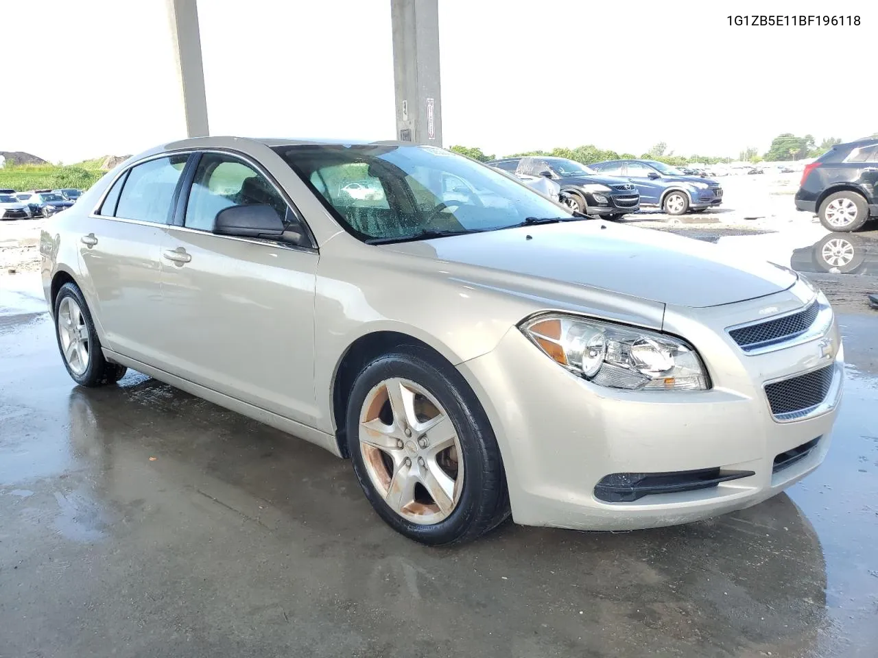 1G1ZB5E11BF196118 2011 Chevrolet Malibu Ls