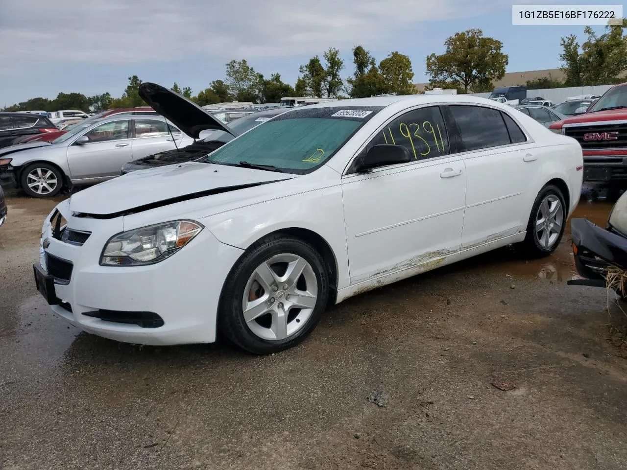 2011 Chevrolet Malibu Ls VIN: 1G1ZB5E16BF176222 Lot: 69528203