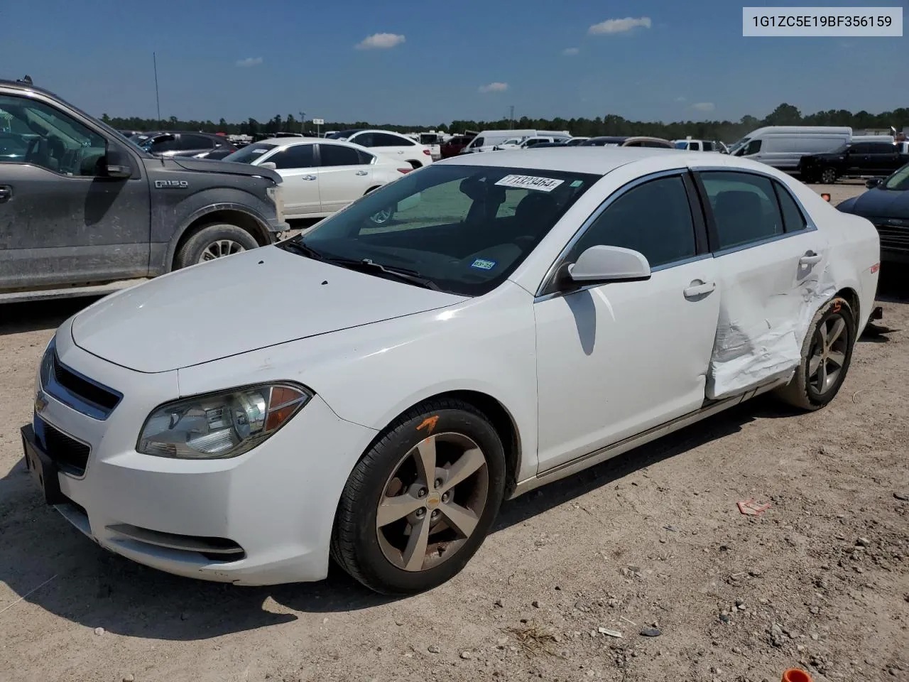 1G1ZC5E19BF356159 2011 Chevrolet Malibu 1Lt