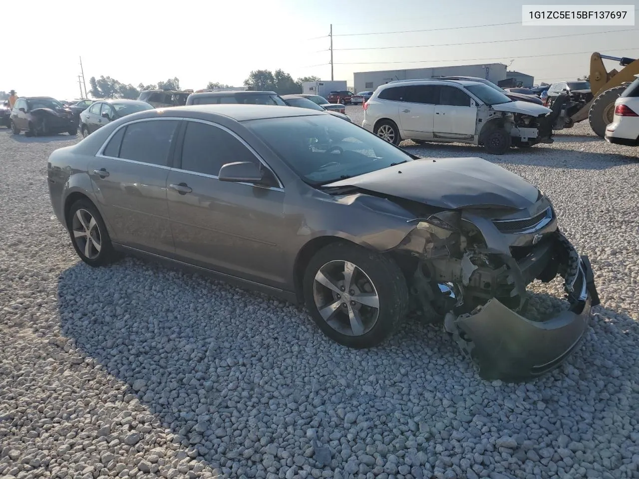 1G1ZC5E15BF137697 2011 Chevrolet Malibu 1Lt