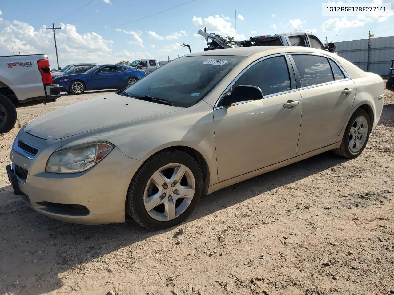 1G1ZB5E17BF277141 2011 Chevrolet Malibu Ls