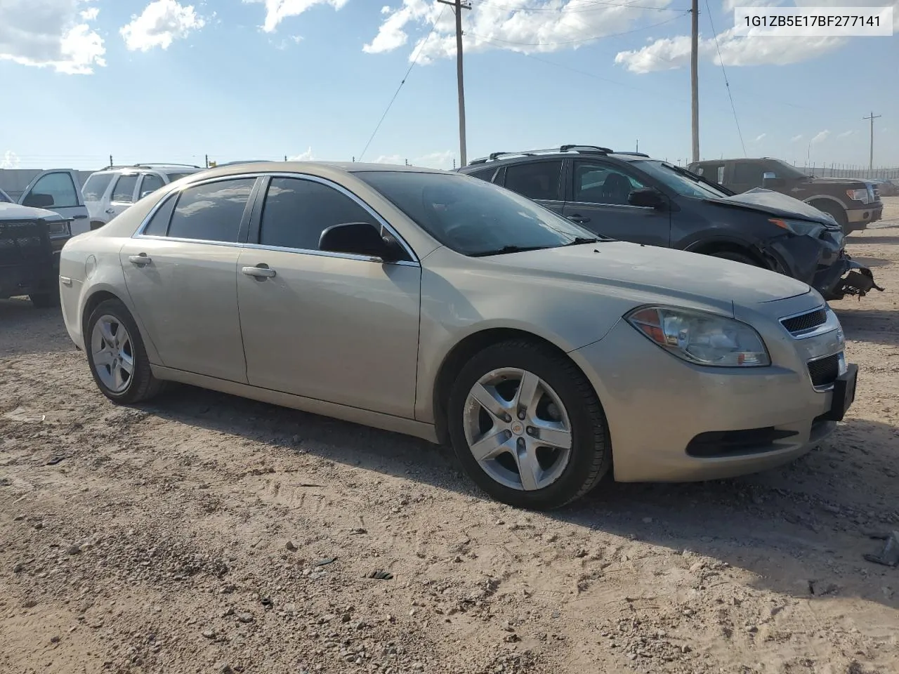 1G1ZB5E17BF277141 2011 Chevrolet Malibu Ls