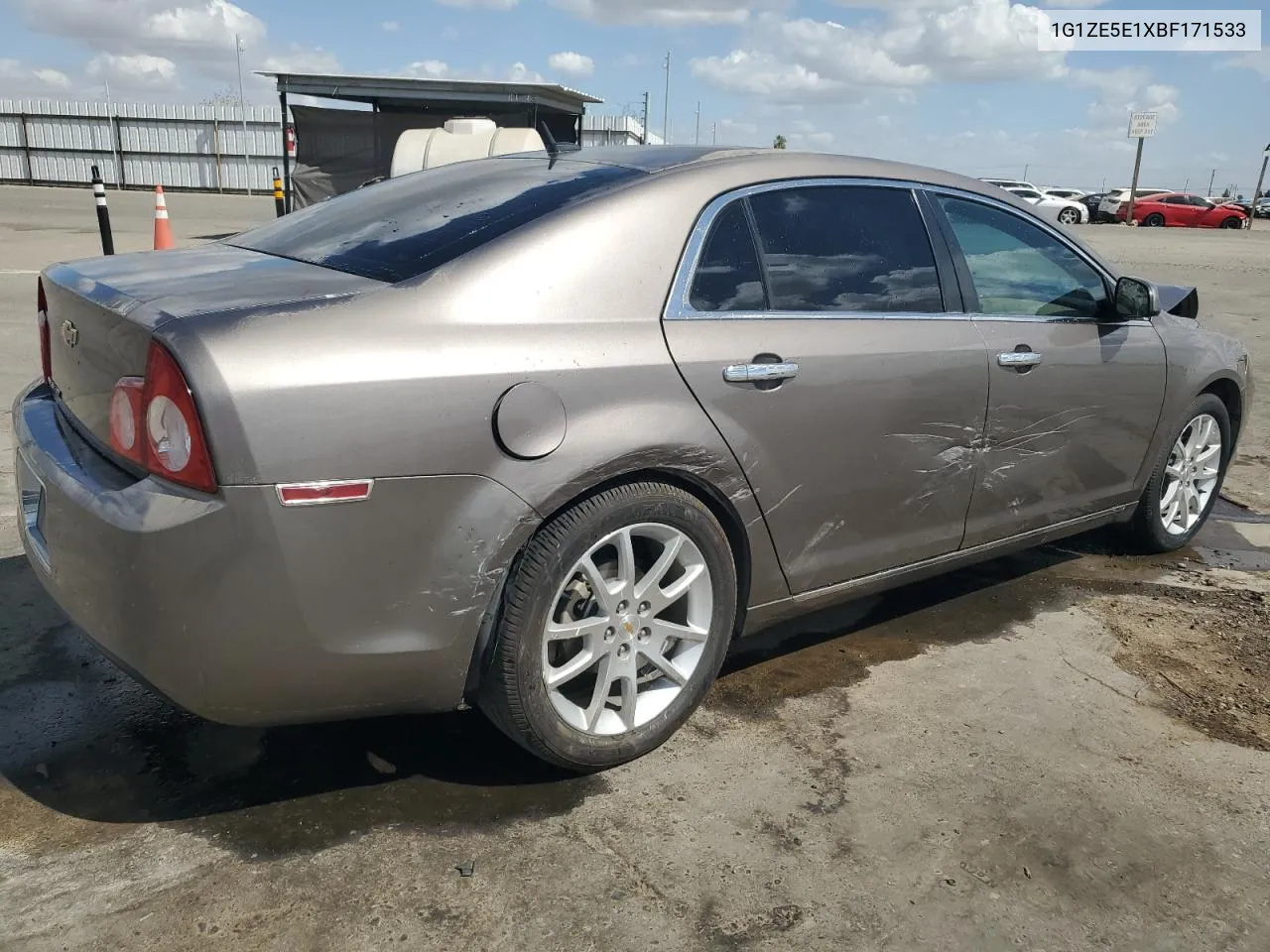 1G1ZE5E1XBF171533 2011 Chevrolet Malibu Ltz