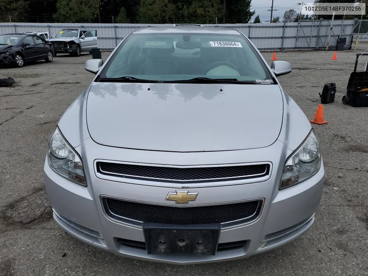 2011 Chevrolet Malibu 2Lt VIN: 1G1ZD5E14BF370256 Lot: 71838664