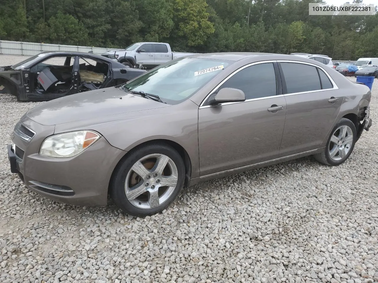 2011 Chevrolet Malibu 2Lt VIN: 1G1ZD5EUXBF222381 Lot: 72074764