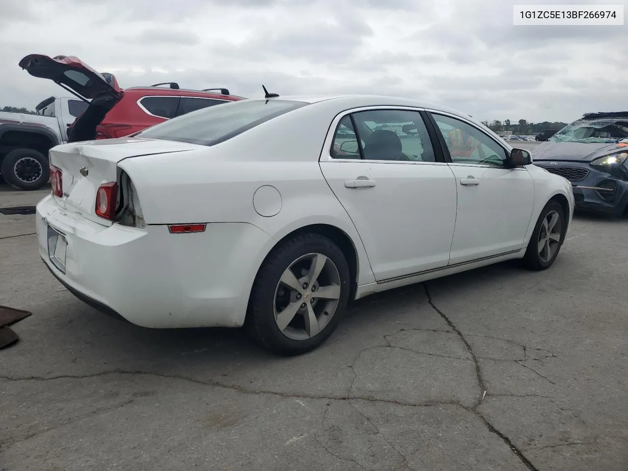 1G1ZC5E13BF266974 2011 Chevrolet Malibu 1Lt