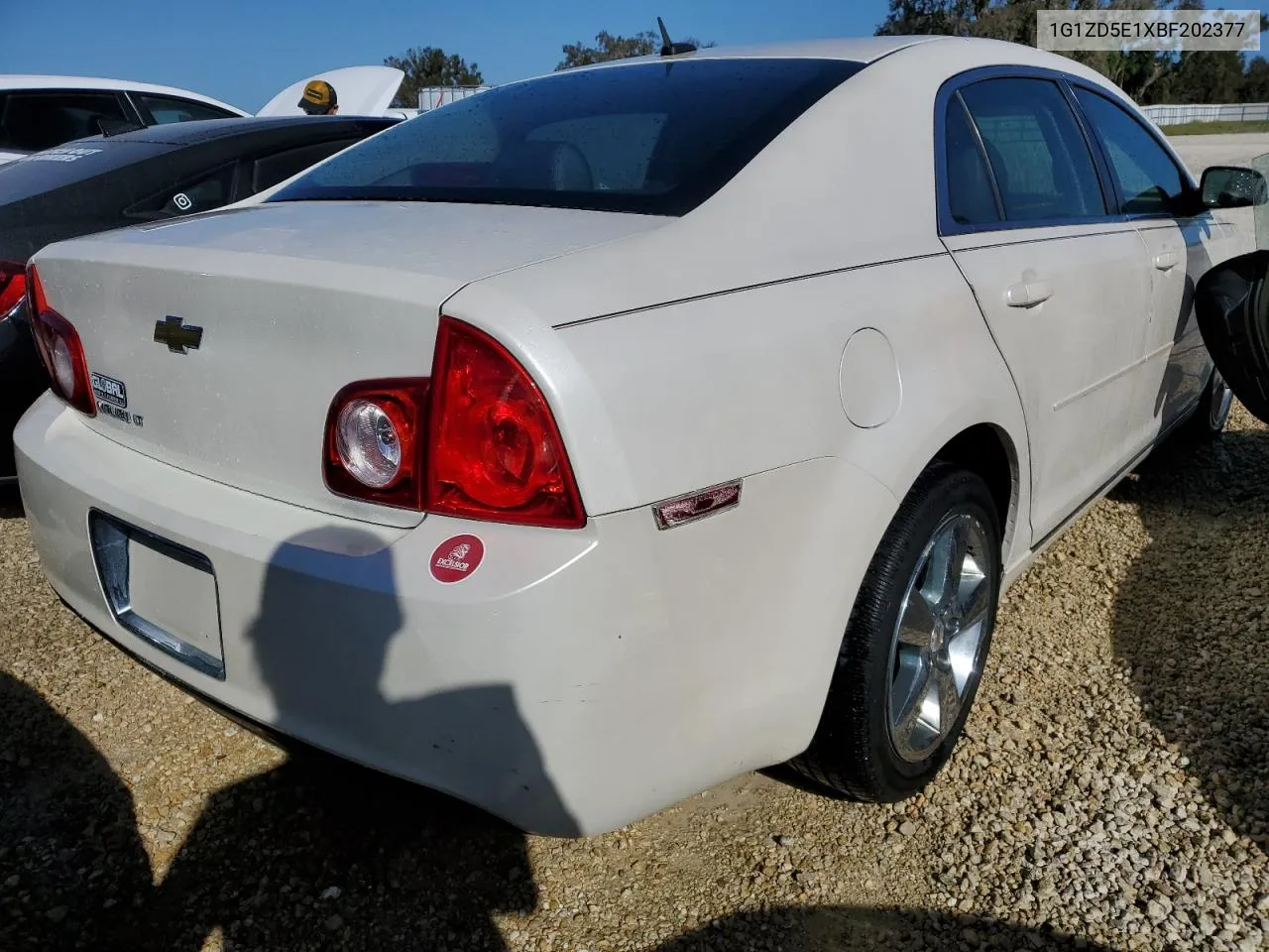 2011 Chevrolet Malibu 2Lt VIN: 1G1ZD5E1XBF202377 Lot: 74604554