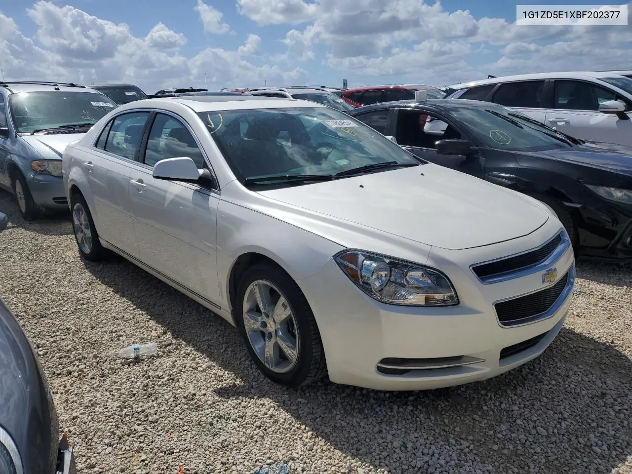 2011 Chevrolet Malibu 2Lt VIN: 1G1ZD5E1XBF202377 Lot: 74604554